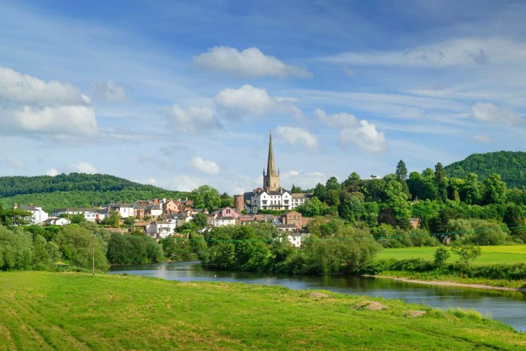 Ross-on-Wye And River Wye In Herefordshire