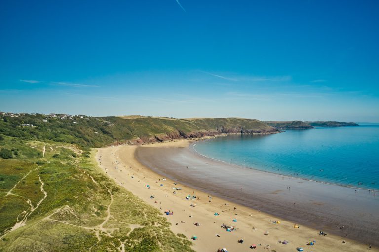 The Beach at Freshwater East