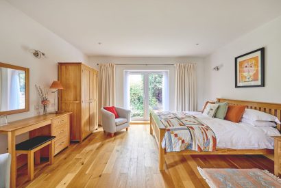 A bedroom at Seaview, Anglesey