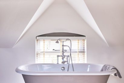 The bath tub at The Coach House, Cotswolds