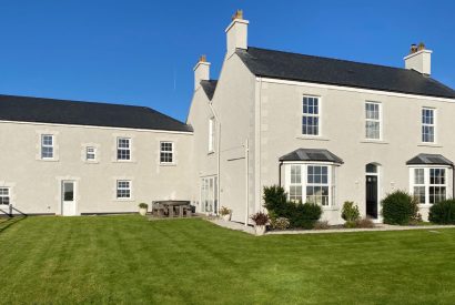 The exterior of Peak Farmhouse, Anglesey