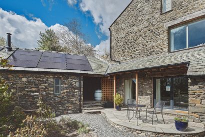 The exterior of Honister Cottage, Lake District