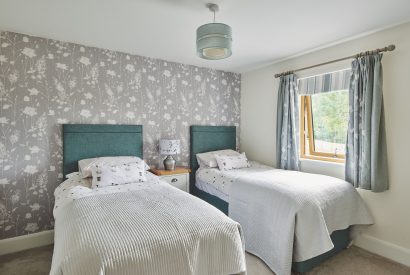 A bedroom at Shepherd's Rest, Montgomeryshire