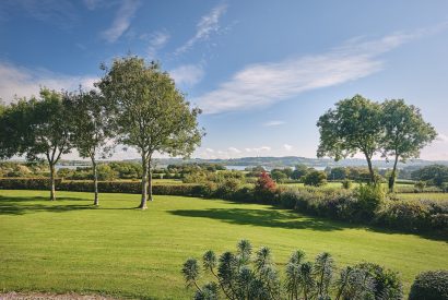 The gardens at Shepherd's Lakeview, Somerset