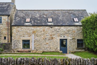 The exterior of Green Pastures Cottage in the Peak District