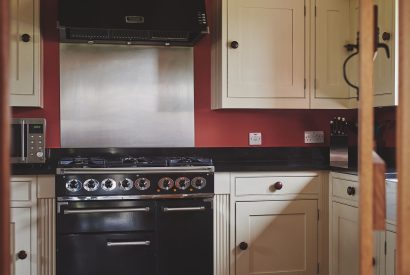 The kitchen at Curlew Cottage, Peak District
