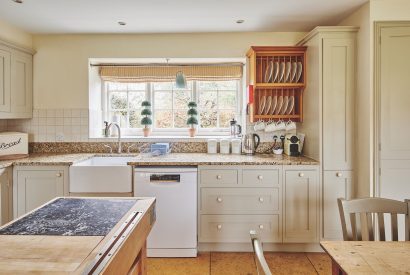 The kitchen at Wordsworth Cottage, Cotswolds