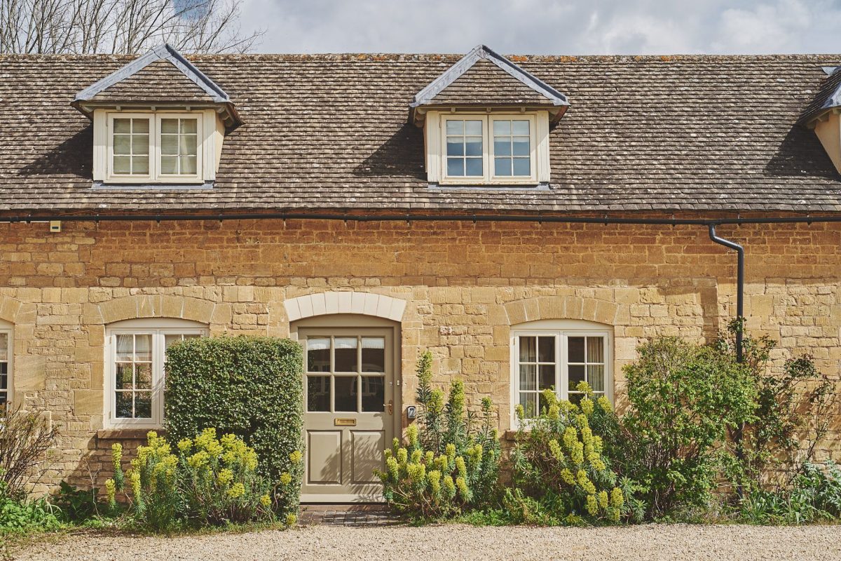 The exterior of Wordsworth Cottage, Cotswolds