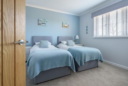 A bedroom at Yr Hafan, Llyn Peninsula