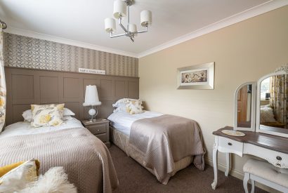 A bedroom at Esk View, Yorkshire
