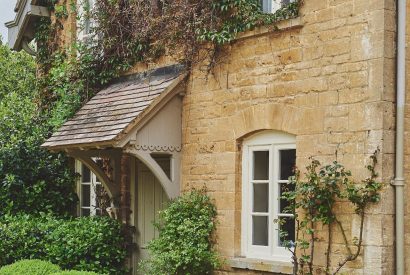 The exterior of Chaucer Cottage, Cotswolds