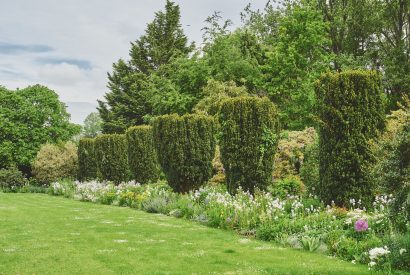 The gardens at Donne Cottage, Cotswolds