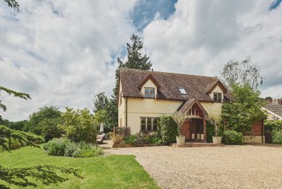 The exterior of Apple Tree Cottage, Cotswolds