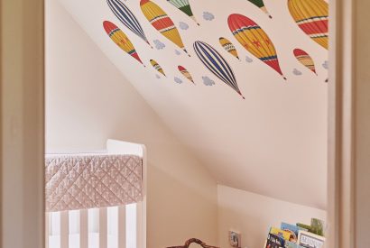 A nursery at Apple Tree Cottage, Cotswolds