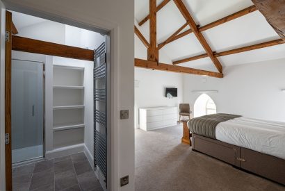 A bedroom at The Old Chapel, Yorkshire