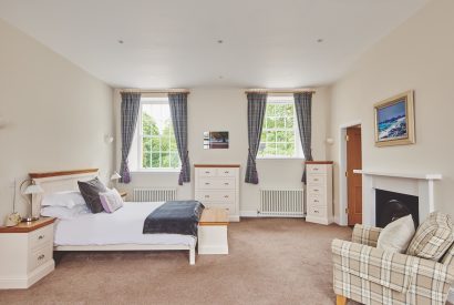 A bedroom at Sir Walter Scott, Cumbria