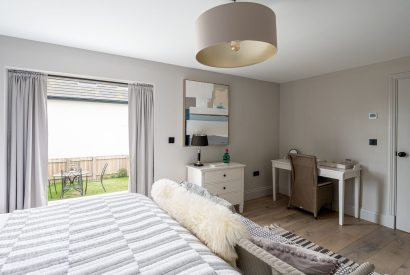 A bedroom at The Bay at Beadnell, Northumberland