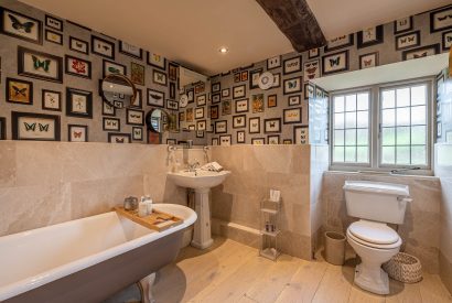 A bathroom at Heron Hall, Leicestershire 