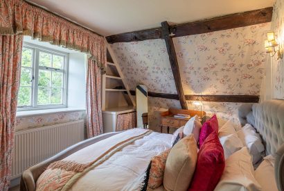 A bedroom at Heron Hall, Leicestershire 