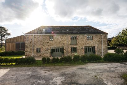 The exterior of Padstone Manor, Cornwall