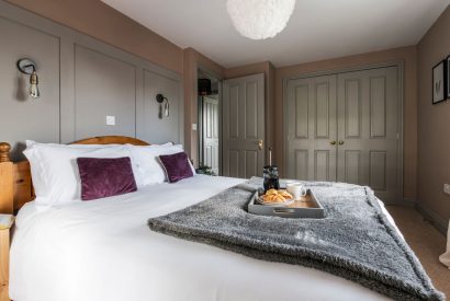 The double bedroom at The Nooke, Cornwall
