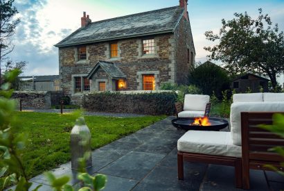 The exterior of Padstone Farmhouse, Cornwall