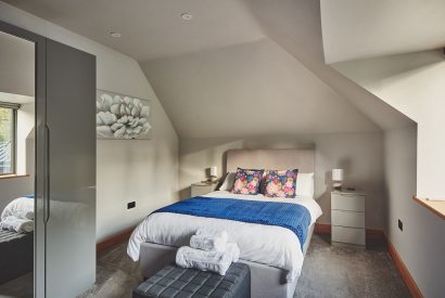 A double bedroom at Woodland House, Worcestershire
