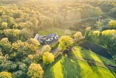 A bird's-eye view of Woodland House, Worcestershire