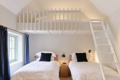 A bedroom at Olive Tree Cottage, Sussex