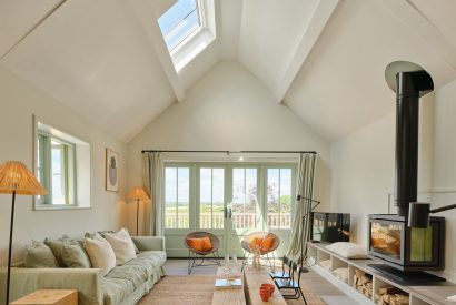 The living room at Olive Tree Cottage, Sussex