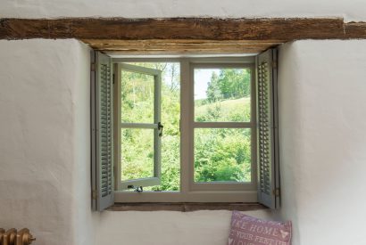 A window seat at The Old Mill, Worcestershire
