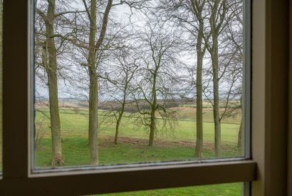 The garden view at Cowdale Cottage, Yorkshire