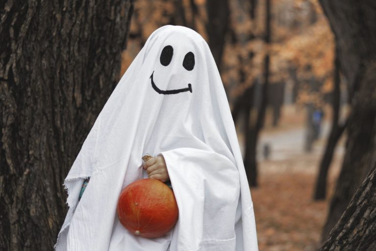 Ghost at Halloween