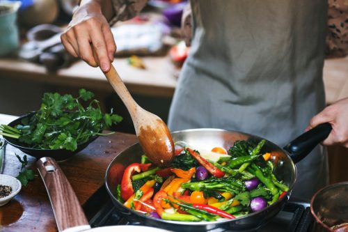 Cooking Food Demonstration