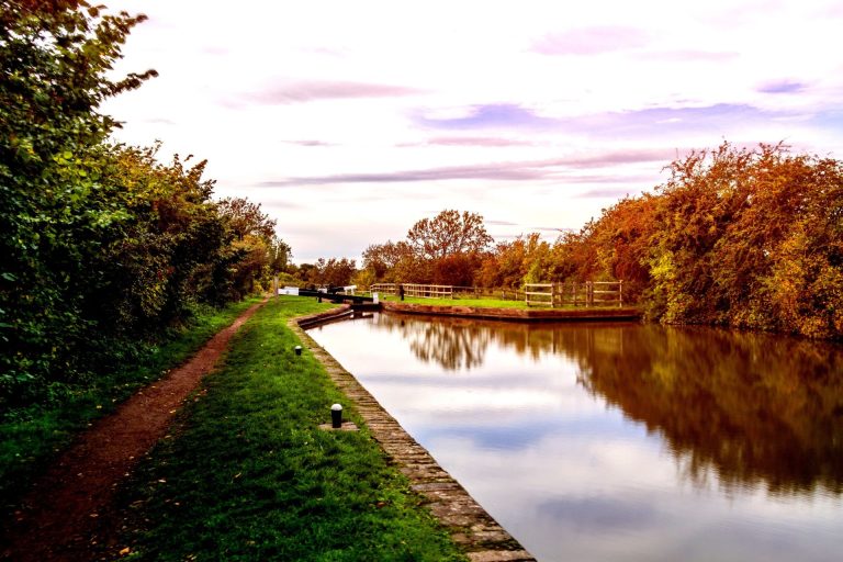 Droitwich Canal In Worcestershire
