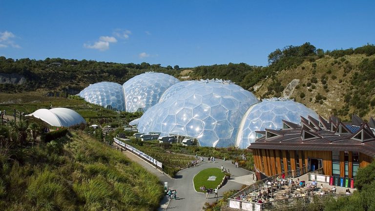 the domes at the Eden Project