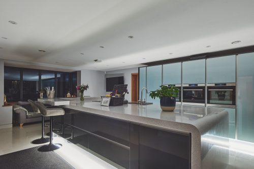 Modern Kitchen of Woodland House in Worcestershire