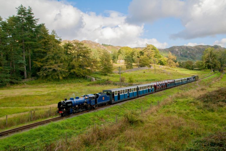 Ravenglass And Eskdale Steam Railway in Cumbria