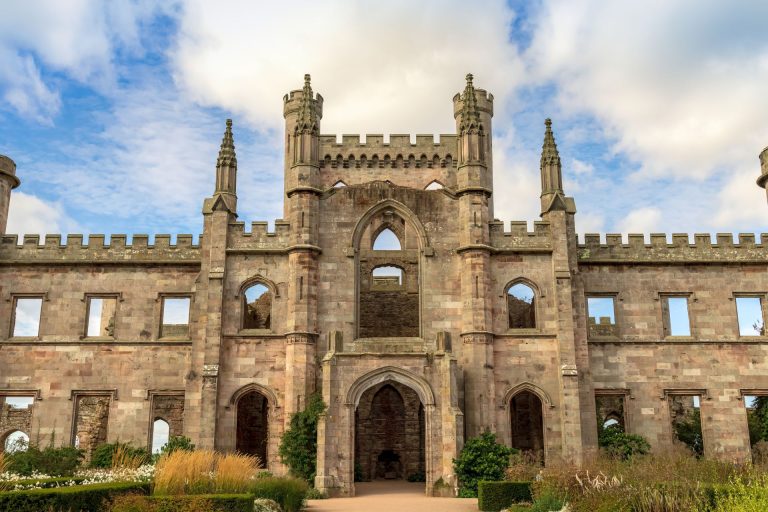 Ruins Of Lowther Castle And Gardens In The Lake District, Cumbria