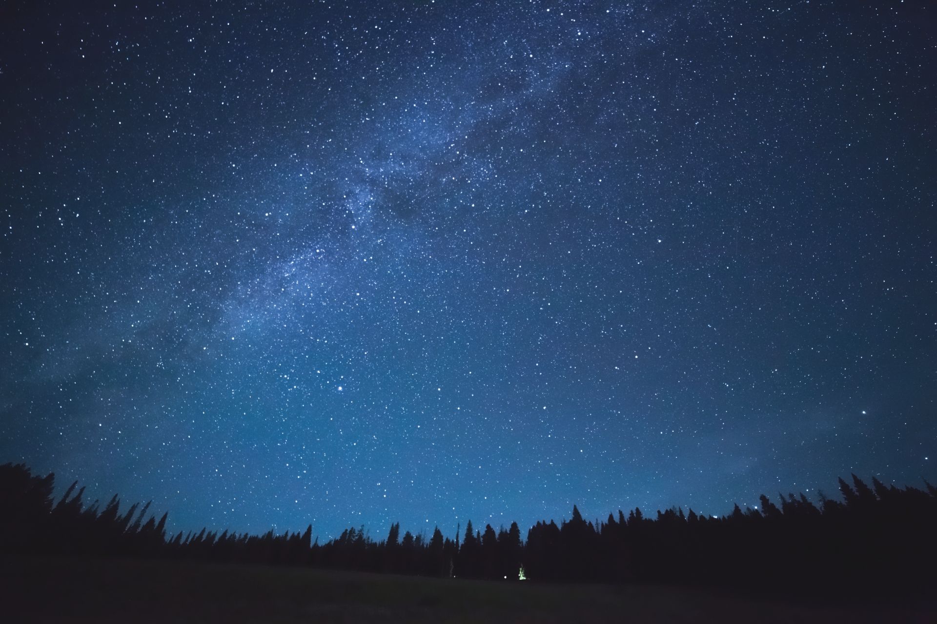 Starry Sky Over The Lake District