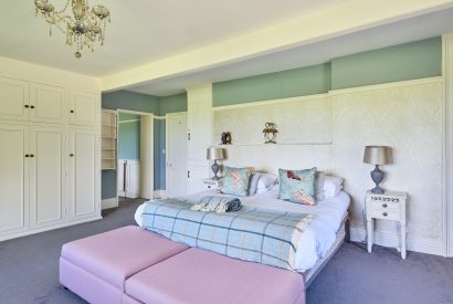 A bedroom at Equestrian Manor, Malvern Hills