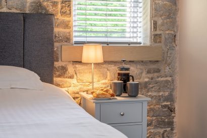 A bedroom at Meadow Barn, Yorkshire