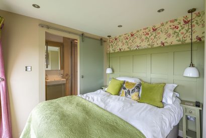 A bedroom at Dolly Cottage, Yorkshire