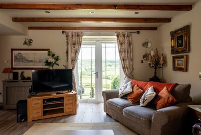 The lounge at Dolly Cottage, Yorkshire