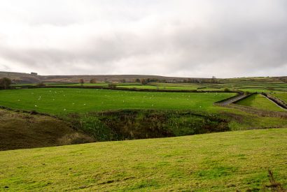The countryside surrounding at The Lee, Yorkshire