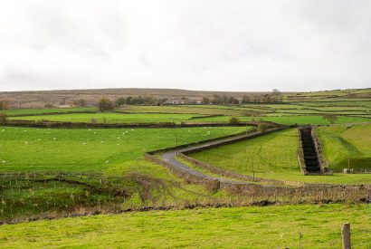 The countryside view at The Lee, Yorkshire