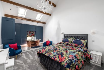 The master bedroom at The Lee, Yorkshire