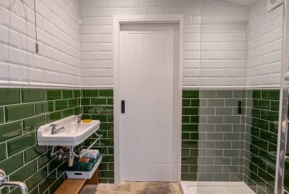 The bathroom at The Lee, Yorkshire