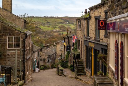 The local town near to The Lee, Yorkshire