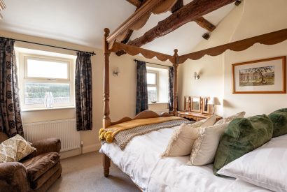A bedroom at Bilberry Bank Cottage, Yorkshire